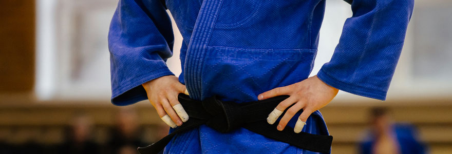 kimono bleu judo signification