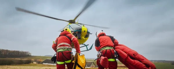 L'hélicoptère de sauvetage - Christoph Gieben