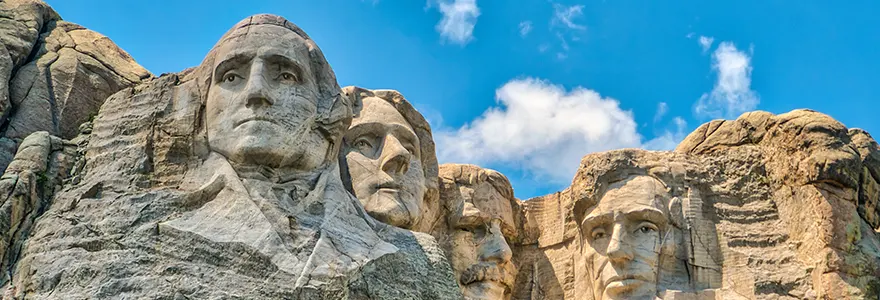 Le Mont Rushmore : célèbre monument national américain