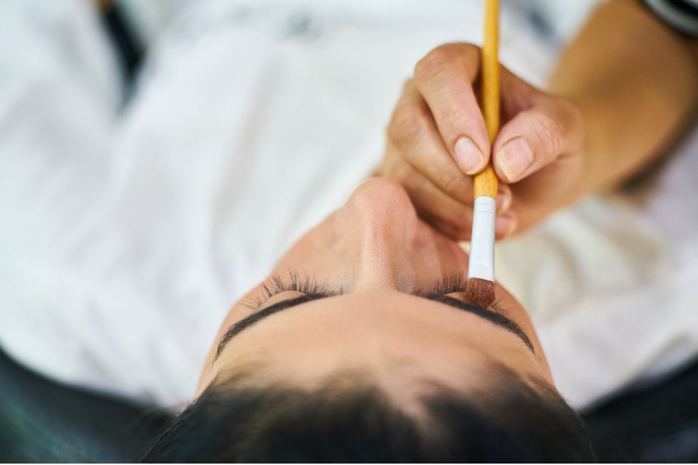 maquillage de soirée en institut