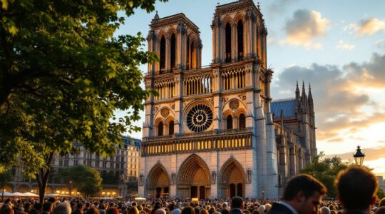 réouverture de Notre-Dame de Paris